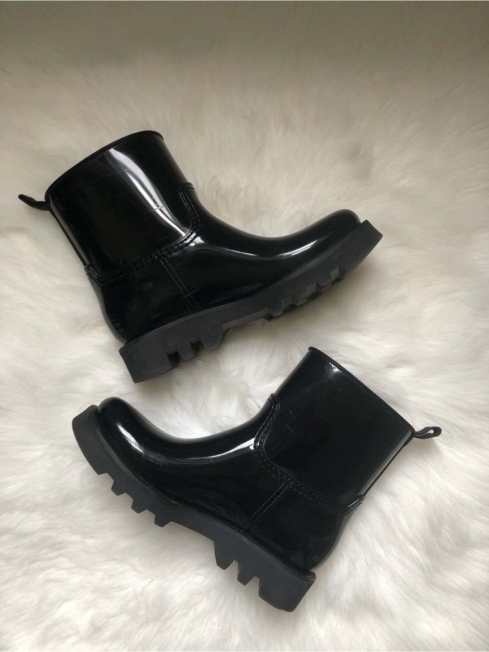 Moncler sz 38 Ginette Rain Boots